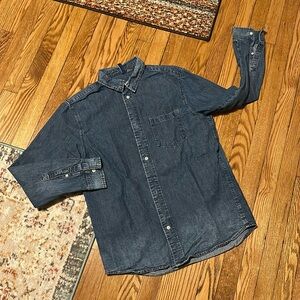 Men’s H&M Denim Button Down Shirt